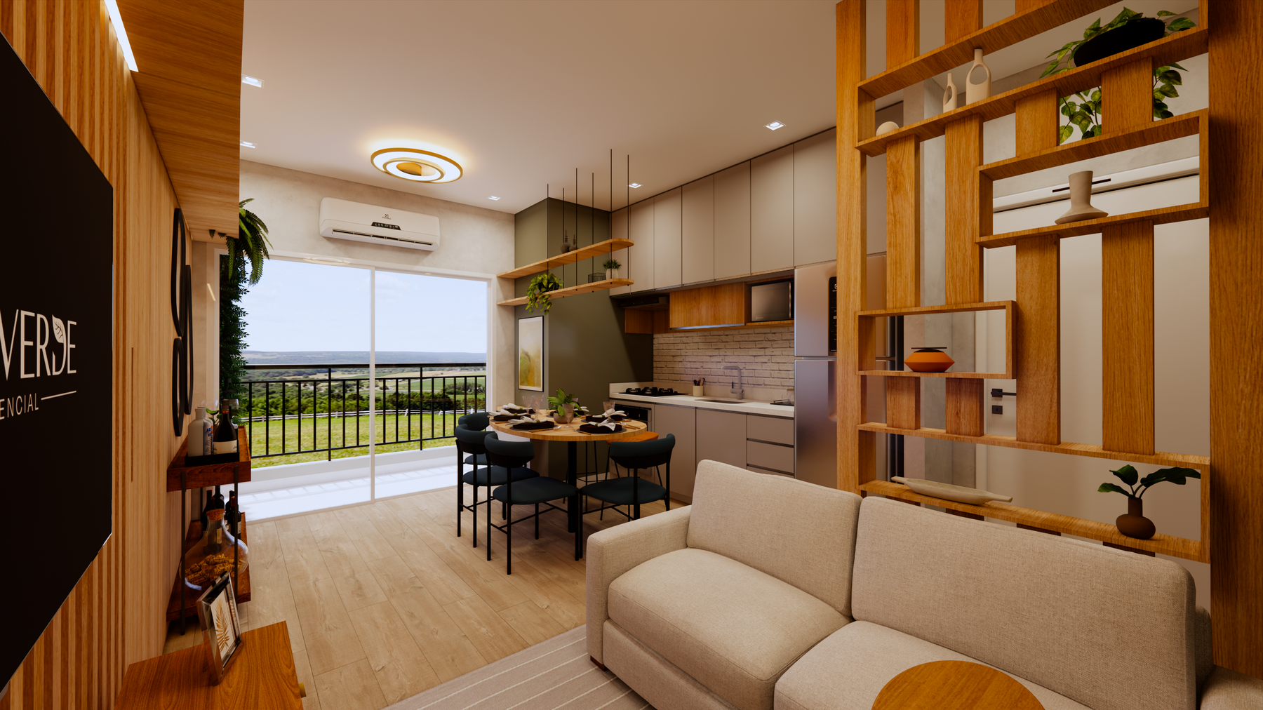 Apartamento 02 - sala